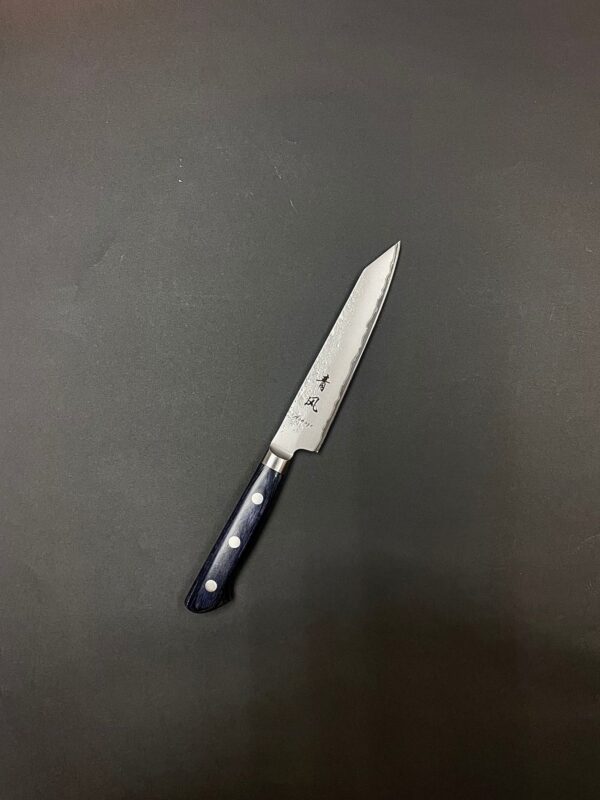 Aokaze Nashiji (Pear Skin) Aogami Kiritsuke Petty Knife 145mm - Ren ...
