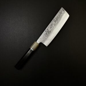 RÈN Genbu 玄武 Ginsan (Silver 3) Nashiji Nakiri 165mm