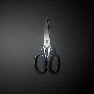 Stainless Steel Kitchen Scissors Black Handle