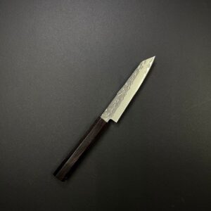 Kuranowa VG10 Damascus Tsuchime K-Tip Petty Knife 120mm