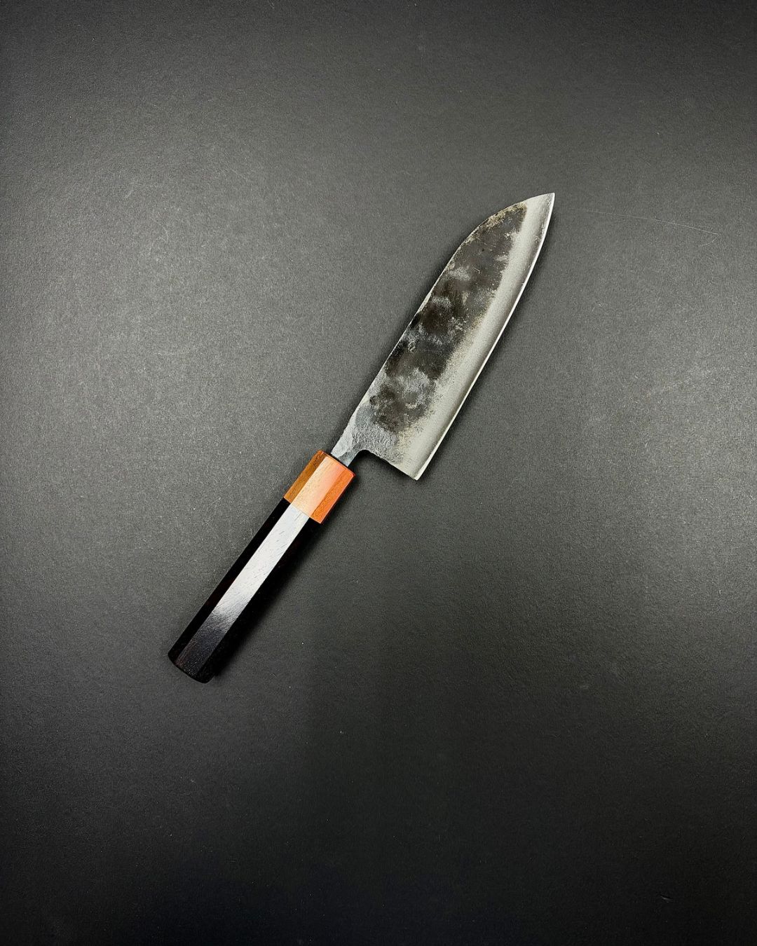 TOSA Kurouchi Aogami Santoku